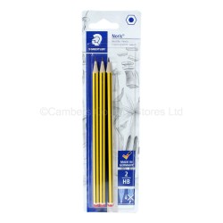 Staedtler Noris HB Pencils 3 Pack